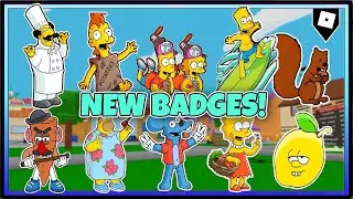 HOW TO FIND ALL 18 NEW CHARACTERS in Find The Simpsons | ROBLOX