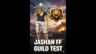 🔥 FREE FIRE LIVE 🔴 | GUILD TEST | RUSH GAMEPLAY 🔥