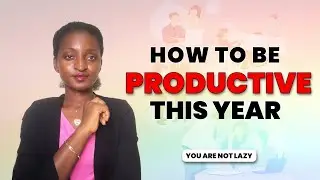 REAL TALK: 5 STEPS TO BE PRODUCTIVE THIS YEAR #productivity #realtalk  @LuchisJournal  