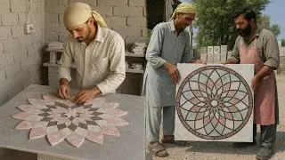 Amazing Marble Inlay Work | Traditional Stone Craftsmanship