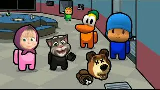 (Pocoyo) BEST of pocoyo and Paw patrol / Among Us Animation