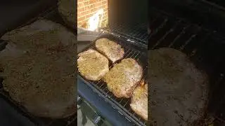 #porksteaks for the win #adventure #getoutside #summerbbq #americanbarbecue