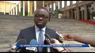 Rapport Djogbénou : quelques membres de la commission des réformes politiques apprécient