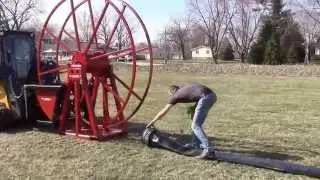 Bazooka Technology - Skid Steer 200 - Layflat Hose Deployment System