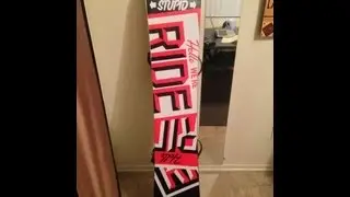 2013 Ride Crush Snowboard & Ride EX Bindings Review