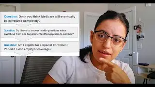 Medicare Questions, Loss of Employer Coverage, Medigap Questions, Privatizing Medicare?