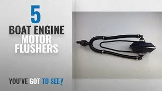 Top 10 Boat Engine Motor Flushers [2018]: Double Feed Outboard Engine Motor Flushing Flusher /