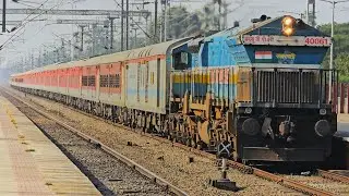 40061 SABARMATI WDP-4B IN LHF MODE HAULING 19204 VERAVAL BANDRA TERMINUS EXPRESS 