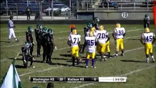 Purgolder Football:  Washington Vs. Madison 2nd Half