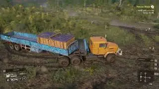 Belozersk Glades e23 - quicker progress again - Harder Mode+ / Snowrunner