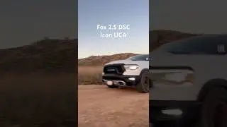 Before and after. Stock bilsteins vs fox 2.5 performance elite remote reservoir dsc shocks