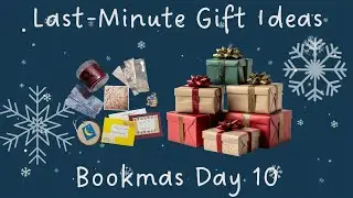 Last-Minute Bookish Gift Ideas | Bookmas Day 10