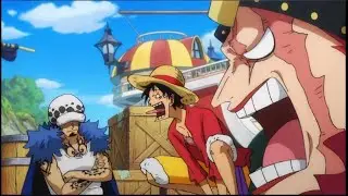 Luffy, Law, and Kid pick different directions Eng Dub