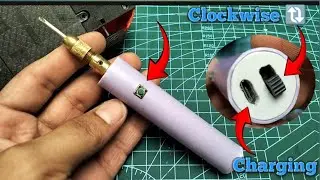 How to make powerful electric screwdriver from N20 gear motor at home