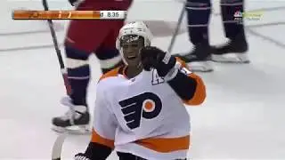Wayne Simmonds Goal - Philadelphia Flyers vs Columbus Blue Jackets 2/16/18