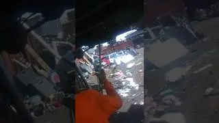 Watching my Spanish bredrin cut down his old car