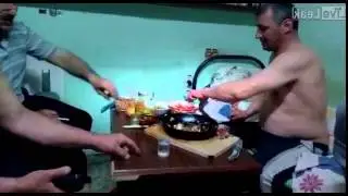 Flaming Vodka Mishap