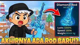 FINALLY THERE'S A DIAMOND ROD THAT'S BETTER THAN ELEMENT ROD IN THE FISH IT ROBLOX CHRISTMAS UPDA...