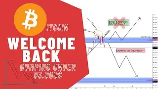 Bitcoin dumps again under 93.000$ with a huge Fake Out💥🛑