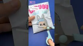 LABUBU blind bag💕 @POPMARTOFFICIAL #shorts #kaddiartandcraft #diy #papercrafts #blindbag #labubu