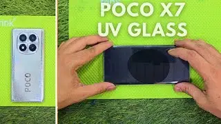 Poco X7 5g UV Glass | Tempered Glass | Screen Protector 
