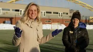 Pitt Women's Lacrosse | Heather Lyke Visits Practice