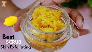 Homemade orange peel face & body scrub || Incredible Scrub for glowing skin