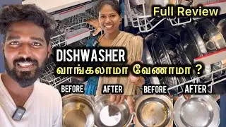 Is dishwasher useful or not? | Sangeetha Vinoth | #tamilvlog