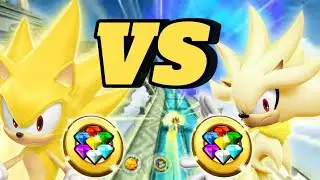 Super Sonic Vs Super Silver | Sonic Forces Speed Battle | Boost Comparisons feat @HYPER20697 💎🔥🏅