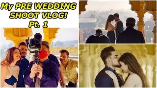 My PRE WEDDING SHOOT BTS Vlog | Part 1 | SuJal ki Shadi Vlog