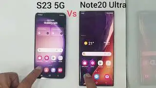 Samsung S23 5G vs Note20 Ultra | speed Test 🔥