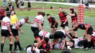 Wisconsin Rugby Club scores winning try vs. San Diego Old Aztecs