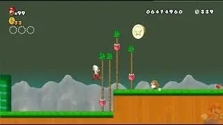New Super Mario All Stars HD: Super Mario Bros 2 REMAKE 100% Mundo 5