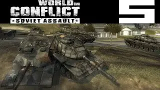 World in Conflict: Soviet Assault Let`s Play - Mission 5 Battle for Pine Valley