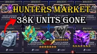 CYBER WEEKEND  | HUNTERS MARKET | 2024 Free-To-Play UNIT and MONEY SPENDING - MCOC
