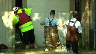 Harvey's aftermath: Live rescue in progress
