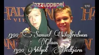 Jazzuppspel: Samuel Walfridsson & Vilgot Hedtjärn
