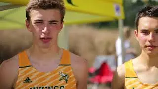 Loudoun Valley's Sam Affolder & Peter Morris Push Each Other