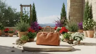 Gita Italian Leather Duffle Bag &ndash; Luxury Travel in Italian Style 🇮🇹 #Shorts