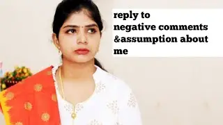 reply to negative comments&assumption about me|my YouTube salary|bindigirltamil|Tamil youtuber