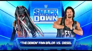 WWE 2K22 - &ldquo;The Demon&rdquo; Finn Balor vs Diesel