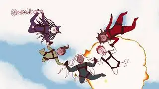 Shuichi almost went skydiving? | Game Grumps Danganronpa V3 animated