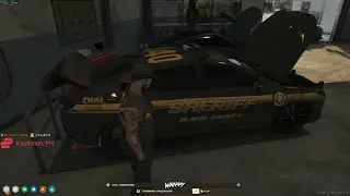 Dundee Finds Out No One Can Yoink Parts From NoPixel Cop Cars | NoPixel GTA RP