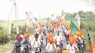 Live : Bike rally as part of campaign in Munugode constituency