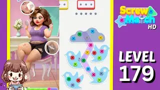 Screw Match Level 179 Solution Walkthrough