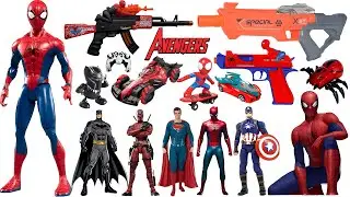 Marvel Toy Series Unboxing, Popular Spider-Man Toy Car, Marvel Popular Action Toy Gun