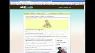 How to Use Print Friendly
