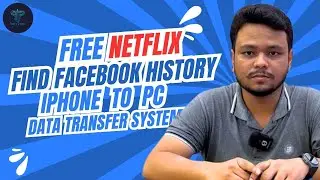 Free Netflix | Find Facebook History | iPhone to PC | Data Transfer system |  @techipickei