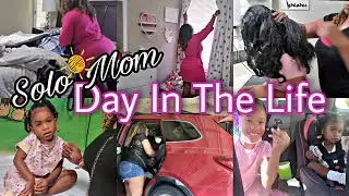 SOLO MOM CLEANING | STAY AT HOME MOM DAY IN THE LIFE VLOG | TIDY UP WITH ME 2021|KATRINA DOES IT ALL