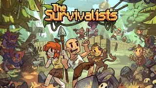 Lets Play Survivalist #1 FULL GAMEPLAY STEAM PC Explore Island,Ruin,Build,Craft with Fellow Monkey